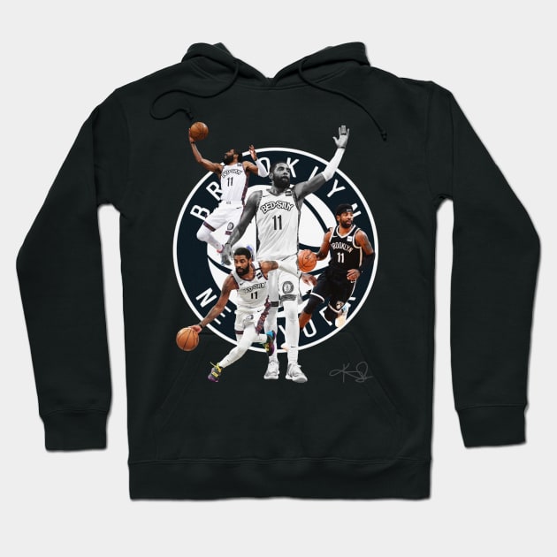 Kyrie Irving Hoodie by jomsdesign